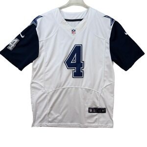 Nike Dallas Cowboys Jersey Mens Sz 44 Prescott 4 NFL On Field Elite Game Day